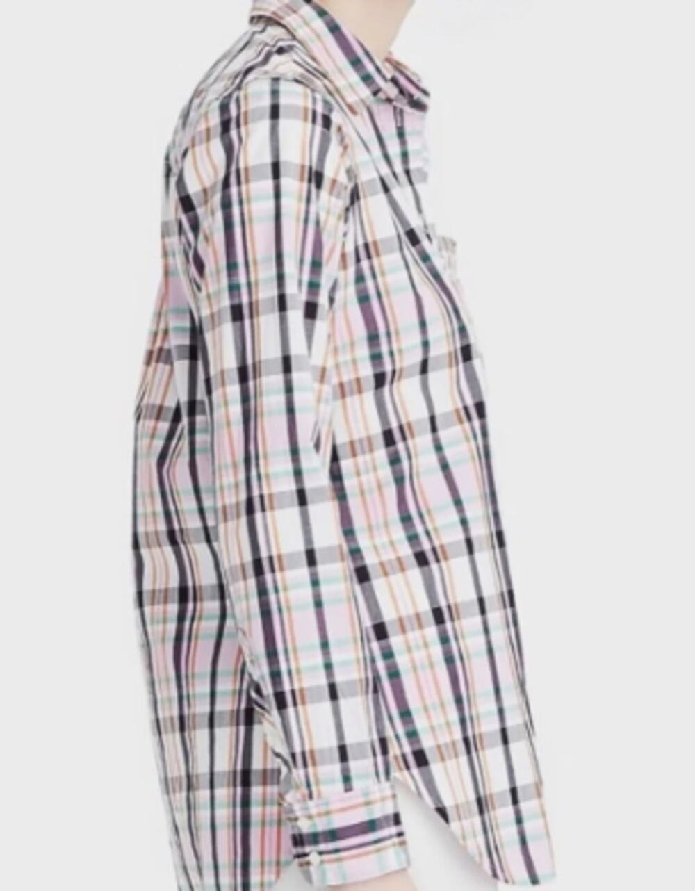 J.Crew Classic-fit Boy Shirt in Signature Plaid Size 2